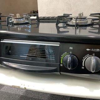 美品！リンナイ　都市ガスコンロ　２口　２０１４年製