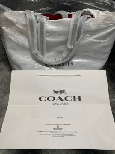 新品 coachトートバッグ