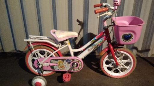 自転車 プリキュア 3歳 幼稚園 Kit 麻生の自転車の中古あげます 譲ります ジモティーで不用品の処分