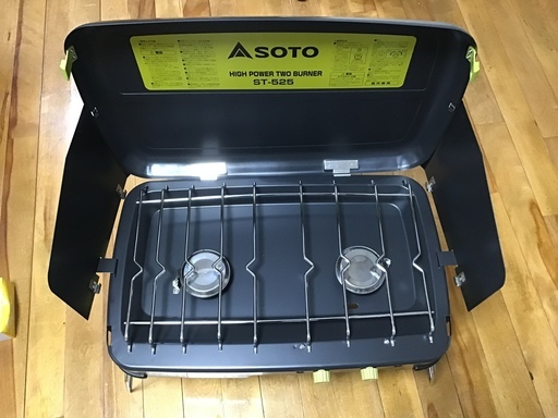 新品キャンプ用品 soto st-525 two burner