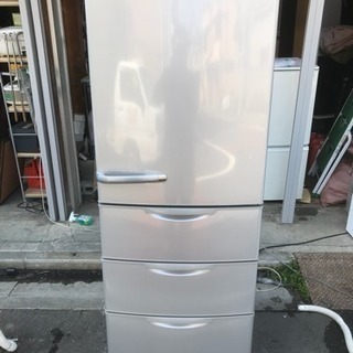 冷蔵庫 アクア 4ドア 355L 2015年 ファミリーサイズ AQUA 家族用 AQR-361D(S) 川崎区 KK