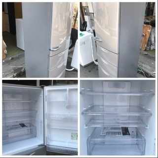 冷蔵庫 アクア 4ドア 355L 2015年 ファミリーサイズ AQUA 家族用 AQR-361D(S) 川崎区 KK