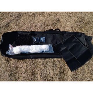 室内 屋外兼用 フットサルゴール 2台セット 3m×2m 公式サイズ キャリーバッグ＆土嚢袋付き ESFG-001 サッカー ゴール 試合 練習 簡単 組立 卒団記念 体育館