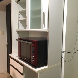 キッチンボード 食器棚 ニトリ ホワイト