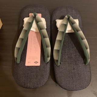 草履 雪駄 カフェ草履 カレンブロッソ 菱屋 メンズ Lサイズ 新品未使用