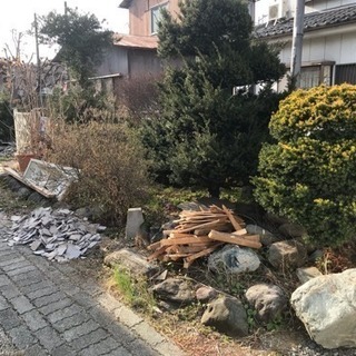 庭の石・木・コンクリートの撤去