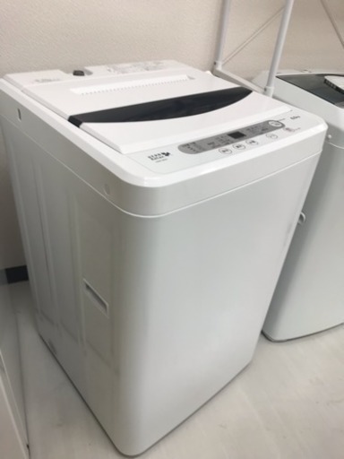 お【リサイクルサービス八光　田上店　安心の3か月保証　配達・設置OK】ヤマダ電機オリジナル　全自動電気洗濯機　(6.0kg) HerbRelax YWM-T60A1