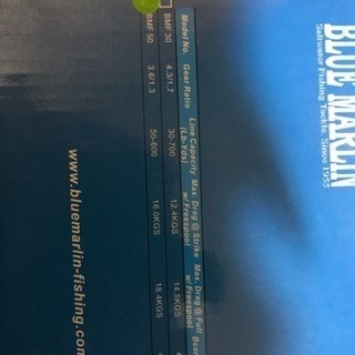 値下げ！ ブルーマーリンBMF50）大型