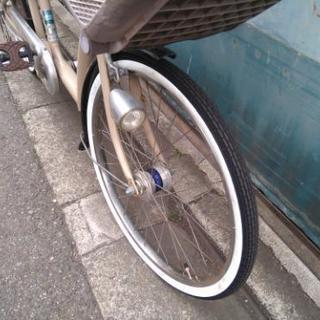 自転車 BRIDGESTONE アンジェリーノ 22インチ タイヤ前後新品 直接引取のみ