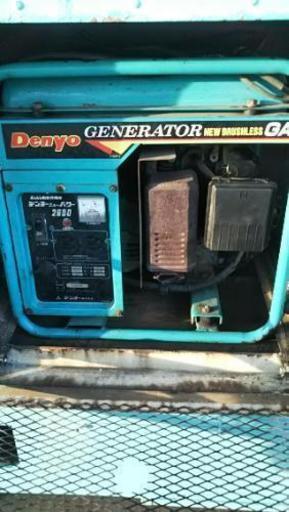 お値下げ！デンヨー発電機GA-2605中古現状販売◆お値下げ！
