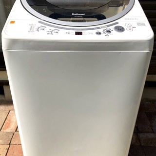 ナショナル洗濯機（乾燥機能付き）