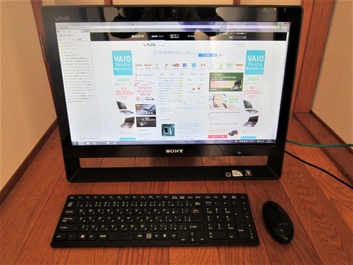 【中古動作品】☆美品SONY VPC1246FJ 4GB 1TB デスクトップ 一体型☆