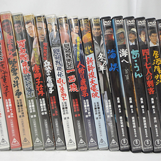 DVD 高倉健 主演映画 43枚セット 網走番外地、日本侠客伝、昭和残侠伝 他 札幌市 白石区 東札幌