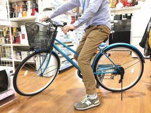 21Technology シティサイクル 未使用自転車 26インチ 通勤通学街乗り用