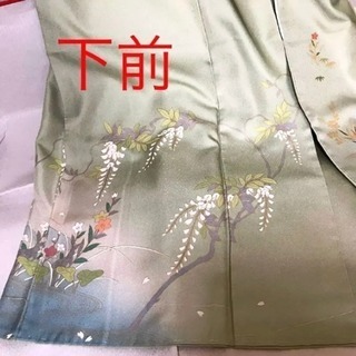 訪問着 三越 美品 身幅ゆったり