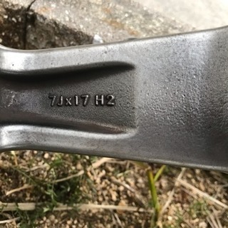 OZ ホイール 17インチ 7J +37 タイヤ5分山程度 4本セット