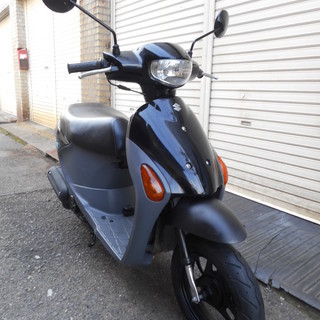 レッツ4 FI 4スト CA45A バッテリー新品 シャッターキー付 Eオイル交換