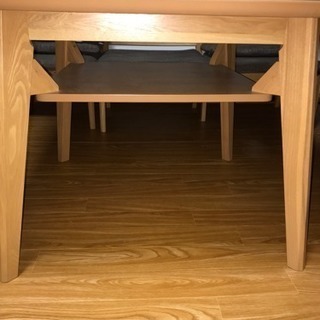 ⭐️幸家具会館⭐️ダイニング3点セット 未使用品 白木目