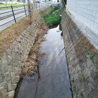 糸島　志摩桜井　ホタルが舞う小川に４０ｍ接する　広々213坪の宅地 − 福岡県