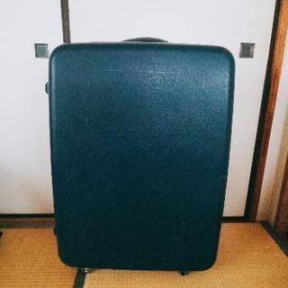 スーツケース 紺 長期用サイズ