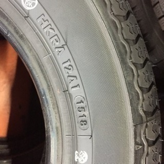 軽バン 箱バン 軽トラ タイヤ 格安 145/80R12 / 145R12 6P ヨコハマタイヤ