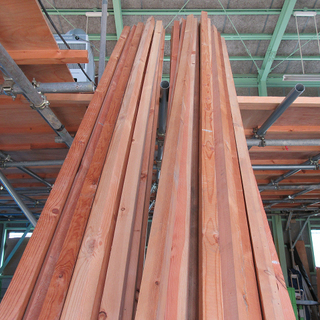 角材 木材 45mm×45mm×4m37本 まとめ売り