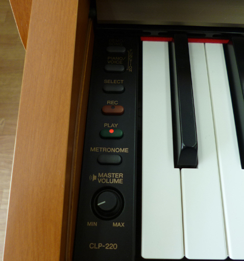 YAMAHA Clavinova ヤマハ クラビノーバ 電子ピアノ CLP-220C '06年製 88鍵盤 録音機能付き ☆ PayPay(ペイペイ)決済可能 ☆ 札幌市 清田区 平岡