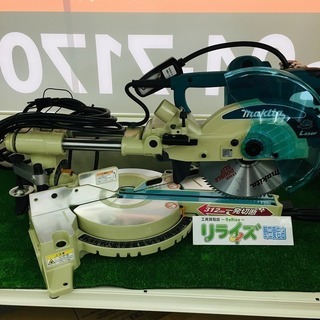 マキタ 216mmスライド丸のこ（チップソー・レーザー・蛍光灯付 