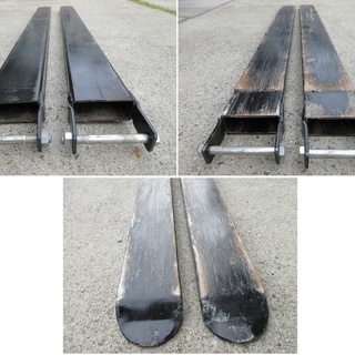 フォークリフト専用 延長フォーク 爪 全長１６８ｃｍ フォークリフト専用 延長フォーク 爪 全長168cm