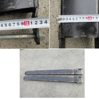 フォークリフト専用 延長フォーク 爪 全長１６８ｃｍ フォークリフト専用 延長フォーク 爪 全長168cm