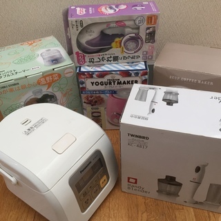 中古家電6点セット　未使用品多数　動作確認品