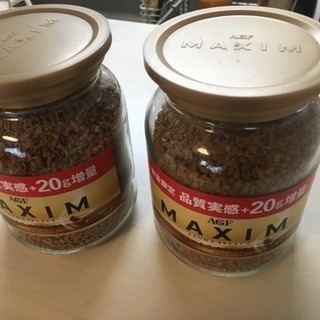 AGF マキシム インスタントコーヒー 瓶 期間限定増量 80+20g