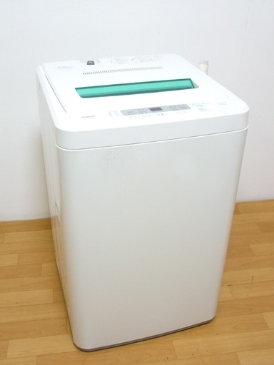 4/1AQUA/アクア ハイアール 全自動洗濯機 AQW-S502 5.0kg 2014年製 動作品　/SL2