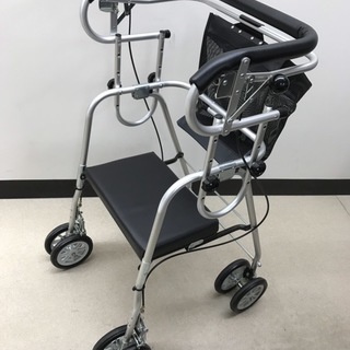 新品】【歩行器】アシストシルバーカー(NewDX)フットストッパー付き