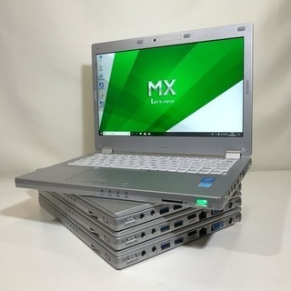 4台セット レッツノート CF-MX3 SSD交換済み Windows10 メモリ4GB