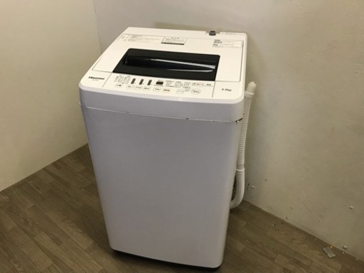 032901☆ハイセンス 4.5kg洗濯機 17年製☆