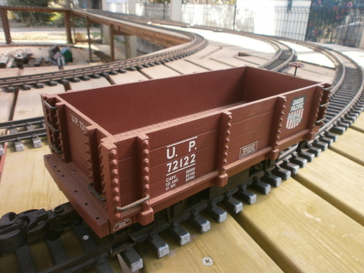 G(45mm) B型ﾃﾞｨｰｾﾞﾙ　Union Pacific 貨車1両付
