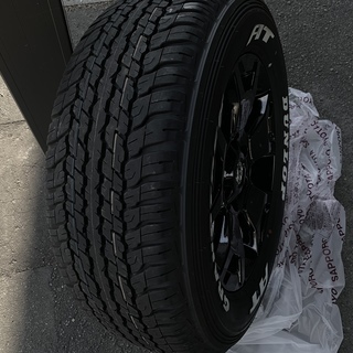 タイヤ、ホイール ハイラックス タイヤホイール セット 新車外し FJ プラドにも ブラックラリー 特別仕様