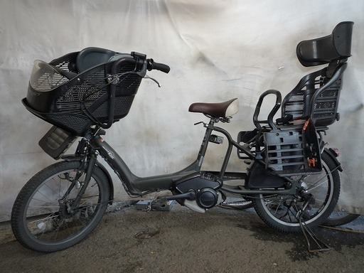 YA070903K　適正価格！中古電動アシスト自転車　近隣配送費込　ヤマハ　PAS　KISS　mini　（新品バッテリー付き）