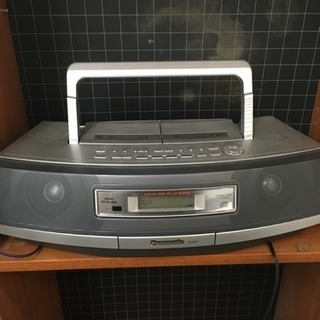 Panasonic ダブルカセットCD ラジオプレイヤー