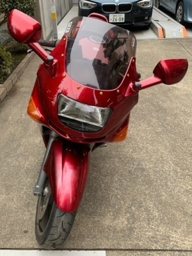 大幅値下げ！【ZZR400N】ワインレッド BEETマフラー USB電源付き