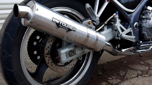 ☆カワサキ バリオス 動画あり モリワキマフラー コワースバック