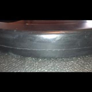 STEELFLEX　２０ｋｇラバーバーベルプレート　２８ｍｍ孔径  ２枚　セット