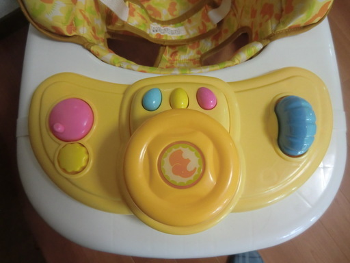 歩行器おもちゃサウンド付き西松屋エンジョイウォーカーステップ 完全動作品説明書付き みず 博多のベビー用品 歩行器 の中古あげます 譲ります ジモティーで不用品の処分