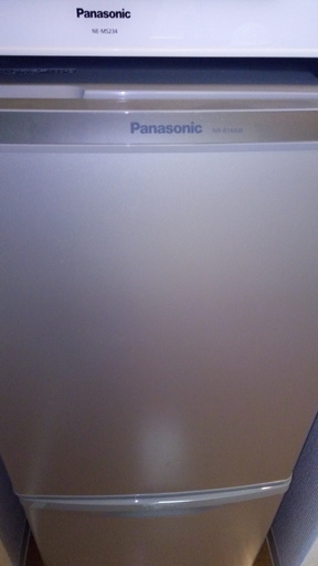 （値下げ）美品9か月使用Panasonic2ドア冷蔵庫 NR-B14AW-S　2017年製