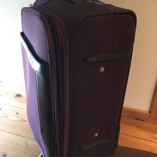 紫 スーツケース POLO CLUB 約26インチ