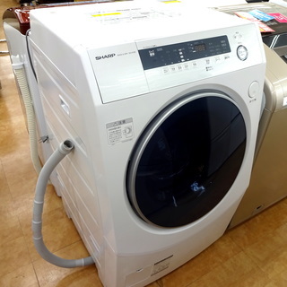 取りに来れる方限定】SHARPの10.0kgドラム式洗濯乾燥機売ります!