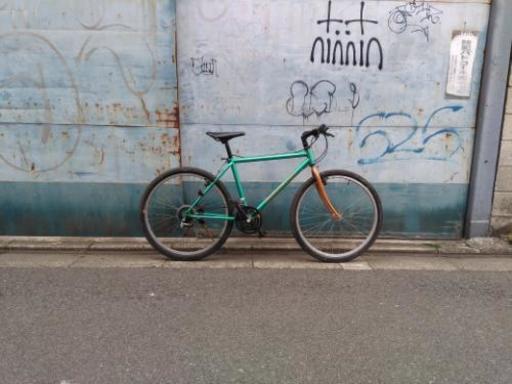 Panasonic MountainCat ヴィンテージ　マウンテンバイク　オリジナルカスタムペイント　orientpaint 自転車　直接引取のみ