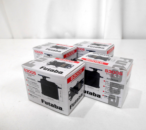 未使用品 Futaba/フタバ S3005 スタンダード サーボ 4個セット ラジコン プロポ 札幌市 白石区 東札幌