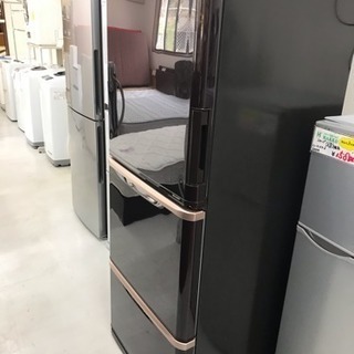 お盆キャンペーン20％OFF【リサイクルサービス八光　田上店　安心の1か月保証　配達・設置OK】シャープ SHARP SJ-PW31Y-T [プラズマクラスター搭載冷蔵庫 （314L・どっちもドア） 3ドア ダークブラウン]